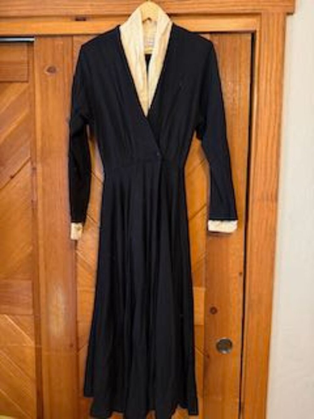 Vintage Nancy Johnson Wool Dress
